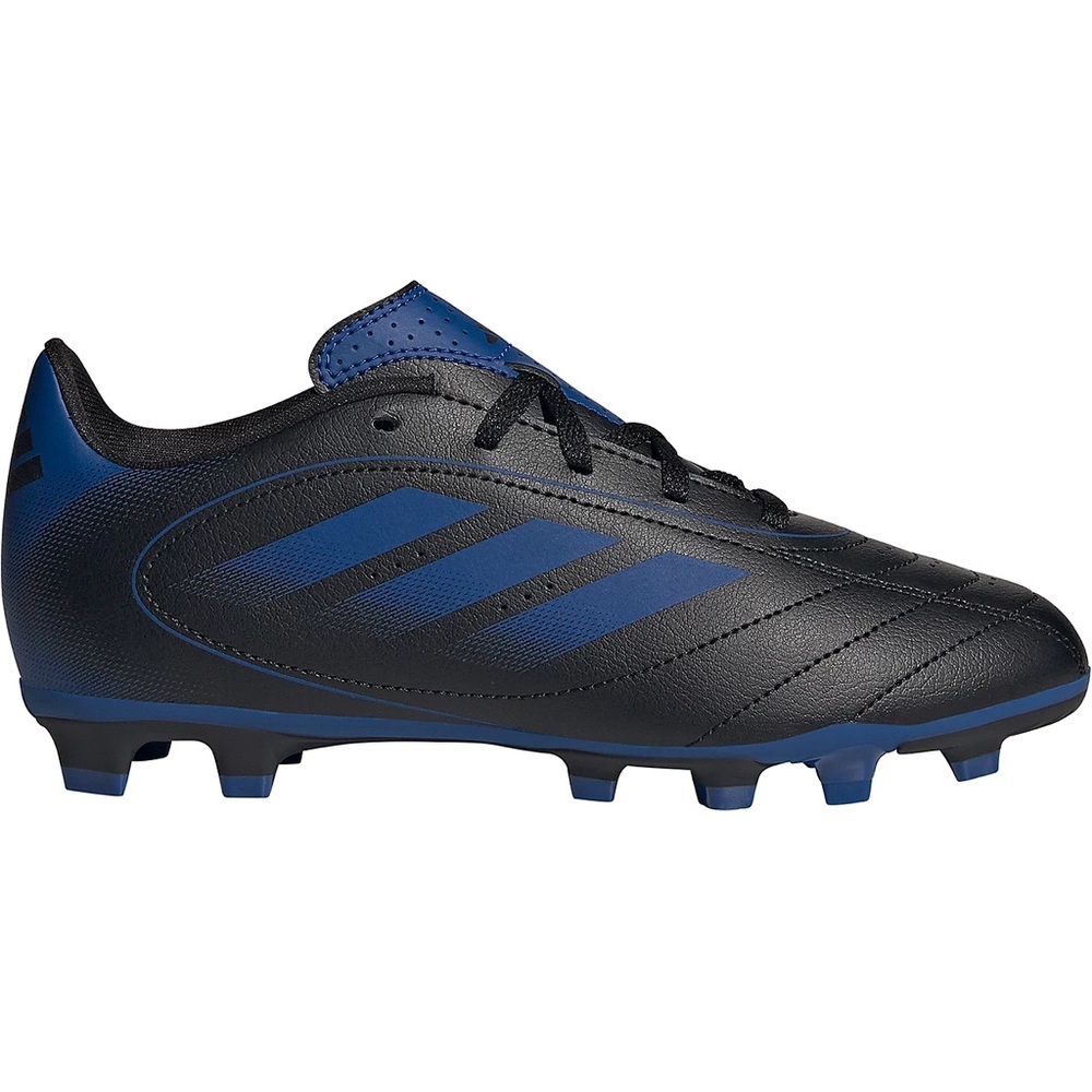 Adidas Black and Blue Soccer Cleats